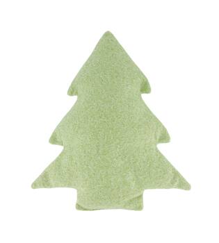 Cushion tree polyester 45x40x8cm - Green