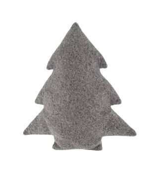 Cushion tree polyester 45x40x8cm - Grey