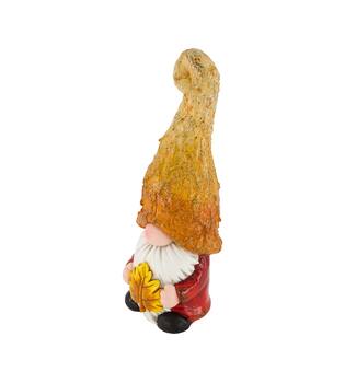 Figurine gnome magnesium 15x15x40cm - Yellow