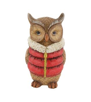 Figurine owl magnesium 21x19x35cm - Multi