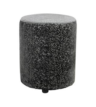 Pouf round fabric 38x38x48cm