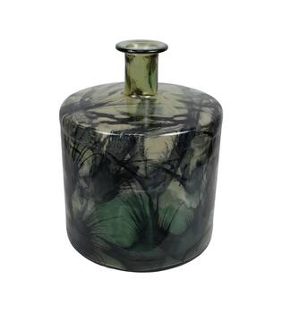 Bottle recycled glass 35x35x45cm