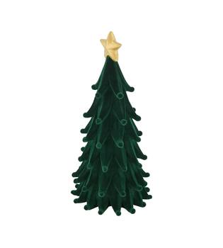 Statue tree polyresin 13x13x27.5cm - Green