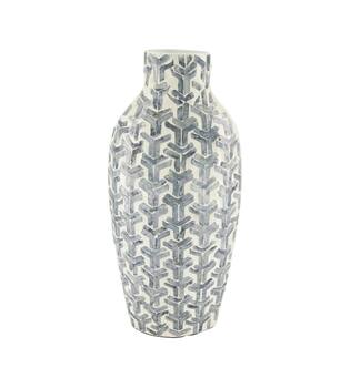 Bottle capiz 18x12x40cm - Grey
