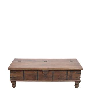 Table rectangular historic wood vintage 135x66x42cm - Multi