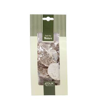 Mushroom sponge nature 10x5x22cm 50gr - White