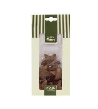 Coconut star nature 10x5x22cm 10pc - Natural