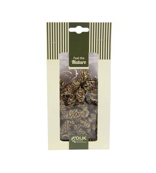 Pinecone birch nature 10x5x22cm 50gr