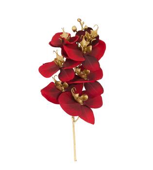 Flower orchid artificial 17x6x60cm - Red