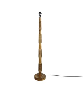 Floor lamp mango wood 23x23x128cm