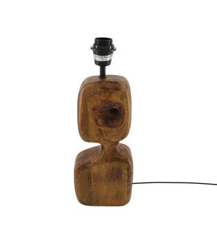Table lamp mango wood 15x8x45cm