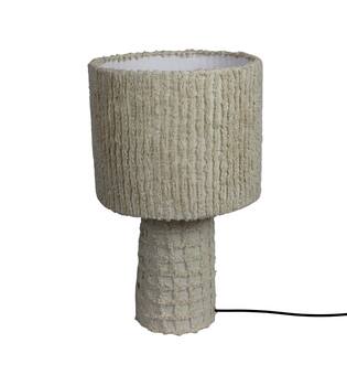 Table lamp round fabric 30x30x52cm KD
