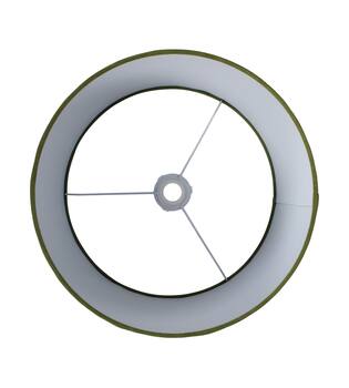 Lamp shade round velvet 40x40x30cm S/3