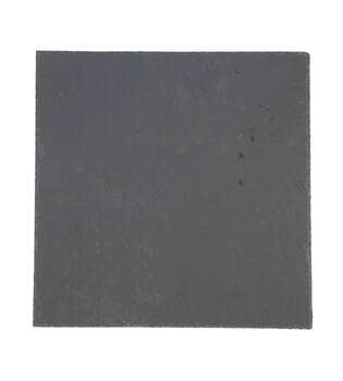 Plate square slate 27x27x0.5cm - Black