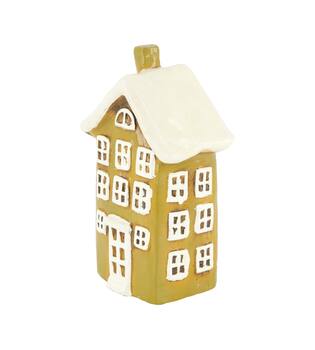 House ceramic 12x8x20cm - Green