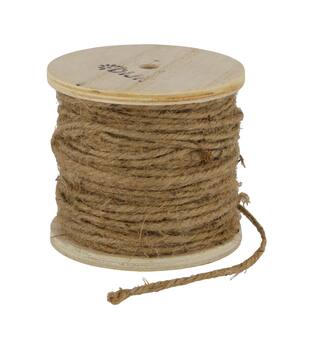 Rope 130gr fabric on spool 10x10x8cm - Natural