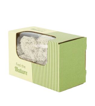 Moss reindeer 50gr nature 14x8x10cm - Green