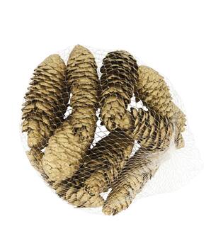 Pinecone 150gr nature 12x12x5cm