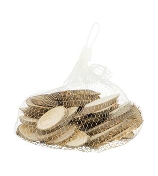 Slice 200gr birch 12x12x5cm - Natural
