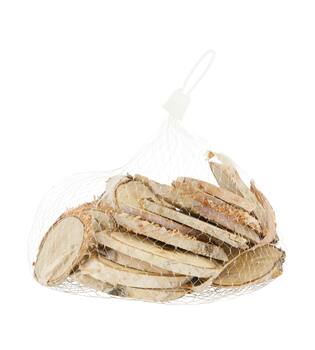 Slice 200gr birch 12x12x6cm