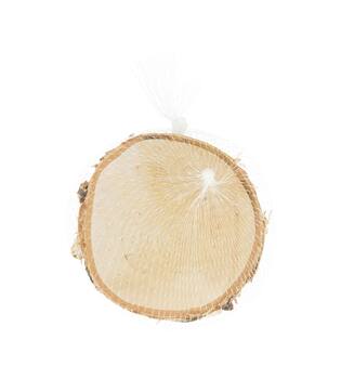 Slice 200gr birch 12x12x6cm