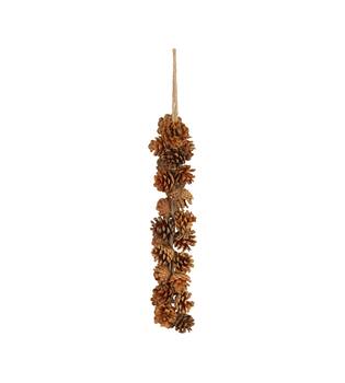 Garland pinecone 12x12x55cm - Natural