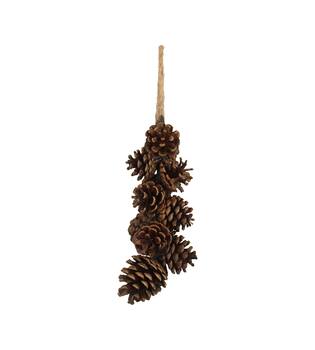 Hanger pinecone 10x10x35cm