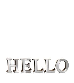 Sign HELLO metal 355.5x12.5x78cm