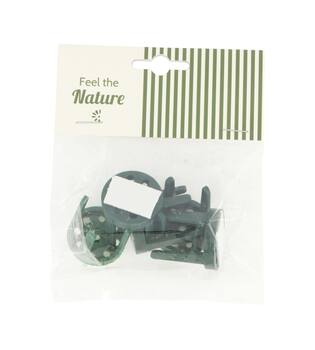 Pinholder adhesive tape plastic 15x10x5cm 5pc
