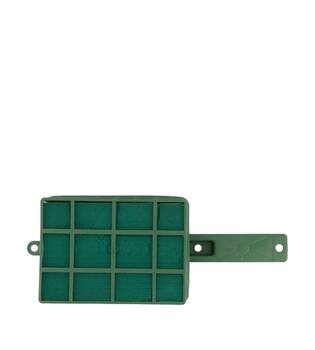 Floral foam rectangular packed foam 13x31x8cm - Green