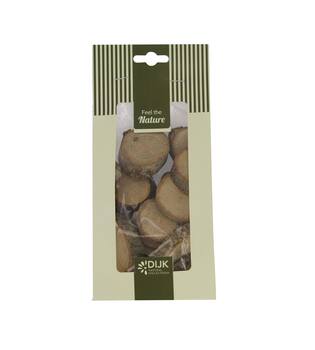 Slices oak wood 10x5x21cm 250gr