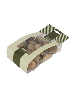 Slices oak wood 10x5x21cm 250gr