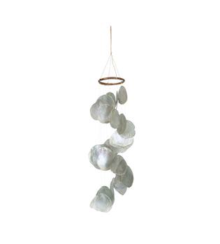 Mobile capiz 10x10x57cm - Green