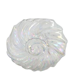 Vase glass 28x11.5x23.5cm