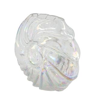 Vase glass 28x11.5x23.5cm