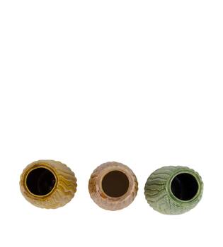 Vase corn ceramic 9x9x18cm  - Multi