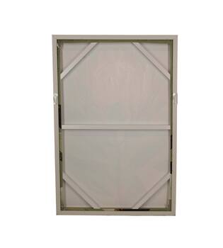 Wall art flower canvas with frame 62.6x4.3x92.6cm