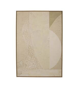 Wall art canvas with frame 77.6x4.3x117.6cm