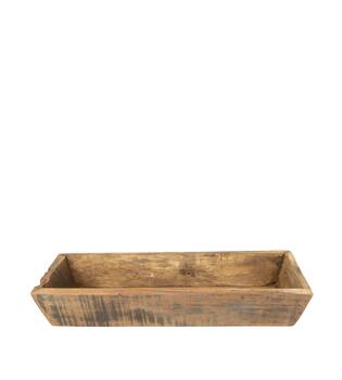 Tray reclaimed wood 58x24x10cm - Natural