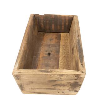 Tray reclaimed wood 58x24x10cm
