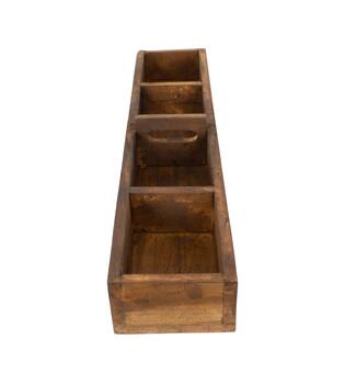 Tray reclaimed wood 76x14x9.5cm