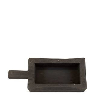 Tray reclaimed wood vintage 32x14x7cm