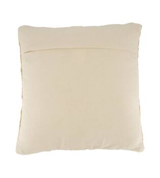 Cushion jute 45x45x8cm - Natural
