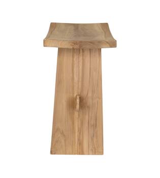 Stool teak wood 49x29x50cm
