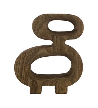 Statue paulownia wood 26x6x31cm