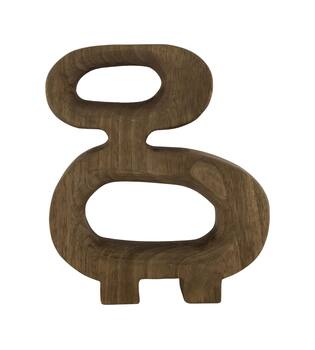 Statue paulownia wood 26x6x31cm
