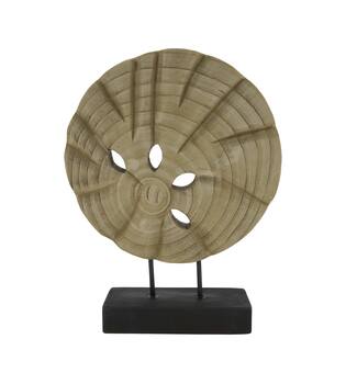 Statue paulownia wood 28x9x38cm - Natural
