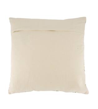 Cushion botanic print cotton 45x45x8cm