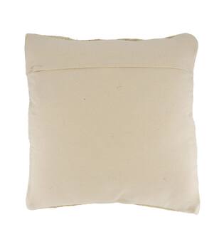 Cushion jute 45x45x8cm - Natural