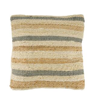 Cushion jute 45x45x8cm